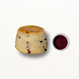 สโคนแครนเบอรี่ แยมราสเบอรี่