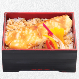 ข้าวหน้าปลาหิมะหรือซีอิ้ว