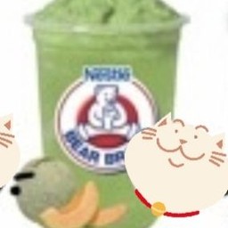 หมีแคนตาลูปปั่น