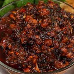 น้ำพริกเผาหมูสับ