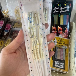 เทียนเกลียวลายจุด