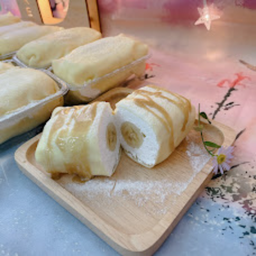 เครปเย็นนมฮอกไกโดกล้วยหอม