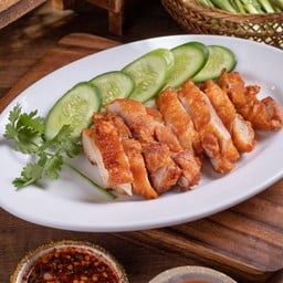 B19. หมูทอด