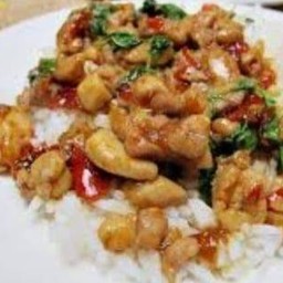 [อร่อยซ่ากับโค้ก] ข้าวกะเพรไก่ +  โค้ก ออริจินัล (ขวด)