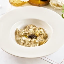 Beef Ravioli cream truffle