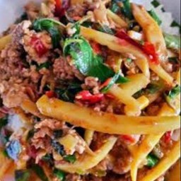 ข้าวหน่อไม้หมูสับ