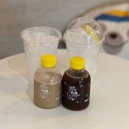 Set Iced Cream Latte + Americano Yuzu Lemon