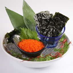 ไข่ปลาบิน + สาหร่าย