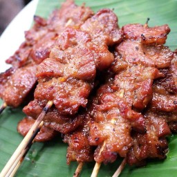 หมูปิ้งกะทิสด