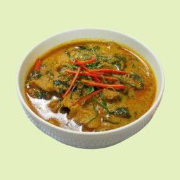 แกงหมูย่างใบชะพลู