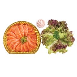 ไดเอท set S1 (ไม่มีโชยุ และวาซาบิ) ทานกับเกลือชมพู