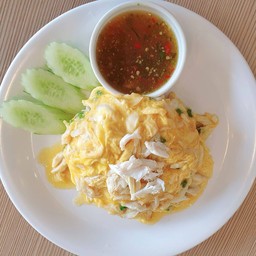 ข้าวไข่ข้นปูก้อน