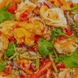 ยําไข่ดาว