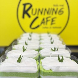 PANDAN COCONUT CHIFFON CAKE ชิฟฟ่อนมะพร้าวใบเตย