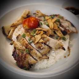 [อร่อยซ่ากับโค้ก] อร่อยคุ้ม 08 - ข้าวหน้าไก่ย่าง + โค้ก 300ml