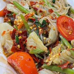 ตำเส้นเล็กตีนไก่