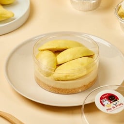 #Durian cheesecake