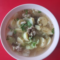 แกงจืดเต้าหู้หมูสับ