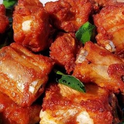 ซี่โครงหมูทอด