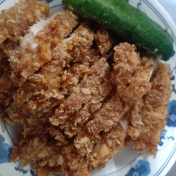 ไก่ทอด สับ