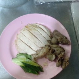 ข้าวมันไก่ ต้มไม่หนัง   เครื่องใน