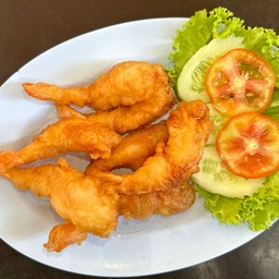 กุ้งชุบแป้งทอด