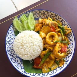 ข้าวผัดไข่เค็ม