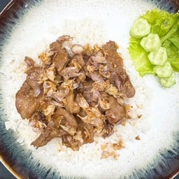 ข้าวทอดกระเทียม