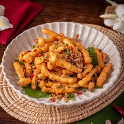 เห็ดคั่วพริกเกลือ