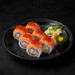 ซูชิโรลแซลมอน 4 คำ