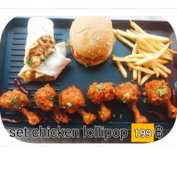 Chicken loli pop set  ชุดไก่โรลลี่ป๊อป