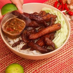 หมูแดดเดียวแดดจัด