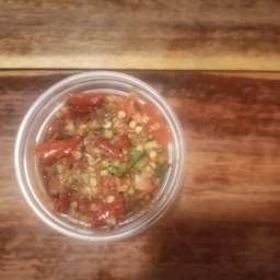 ปลาร้าปลากระดี่พริกสด