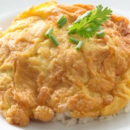 ข้าวราดไข่เจียว