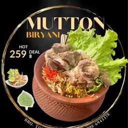 Mutton Briyani ข้าวหมกแพะ