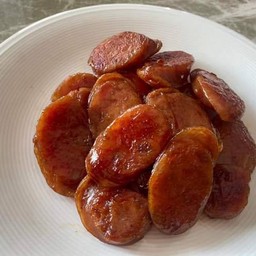 กุนเชียงทอดคู่ข้าวธรรมดา