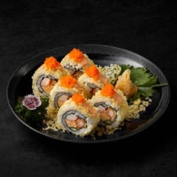 ซูชิโรลกุ้งเทมปุระ 4 คำ