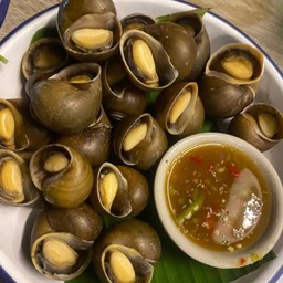 หอยโข่งลวกจิ้ม
