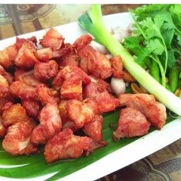 แหนมซี่โครงหมูทอด