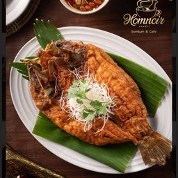 ปลากระพงทอดน้ำปลา