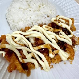 ข้าวหน้าไก่ทอดทงค้ตสึ