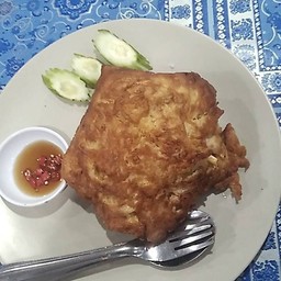 ข้าวไข่เจียวไก่สับ
