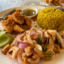 ข้าวหมกไก่ทอด แซ่บ