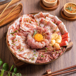 ชุดหมูหมูรวม, Mixed Pork Set,   什錦豬肉套餐