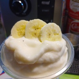 กล้วยปั่นนมสด