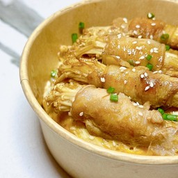 ข้าวไข่ข้นเบคอนเทอริยากิ