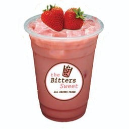 ชานมสตรอเบอร์รี่ Strawberry Milk Tea