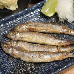 ปลาไข่ย่างเกลือ (จานเดี่ยว)