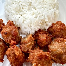 ข้าวหน้าหมูก้อนเมฆ