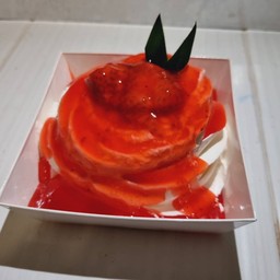 เค้กสตอเบอร์รี่ครีมสด